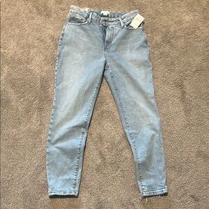 Good American Blue Skinny Jeans High-Waisted “girlfriend”
